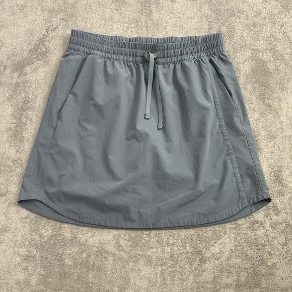 Patagonia Fleetwith Skort Women Small Wetland Blue Performance Tennis Pickleball - Picture 1 of 10